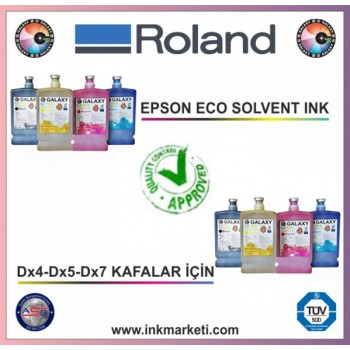 Roland Eko Solvent İnk Boya Mürekkep